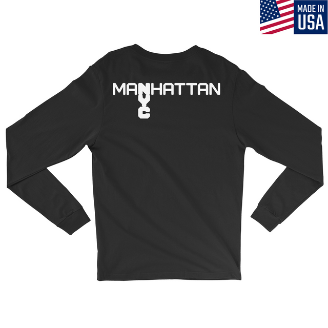 Mens Medium Black Style_Long Sleeve