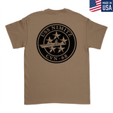 Mens Medium Brown Style_T-Shirt