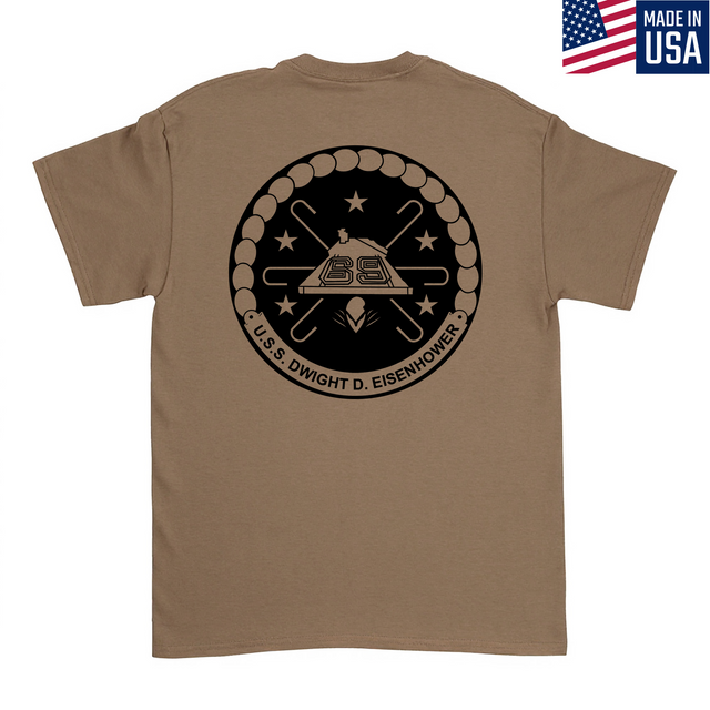 Mens Medium Brown Style_T-Shirt