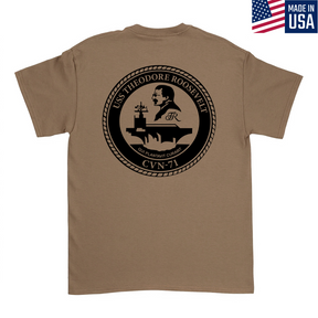 Mens Medium Brown Style_T-Shirt