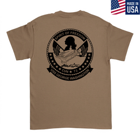 Mens Medium Brown Style_T-Shirt