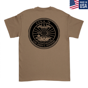 Mens Medium Brown Style_T-Shirt