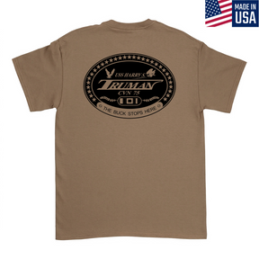 Mens Medium Brown Style_T-Shirt
