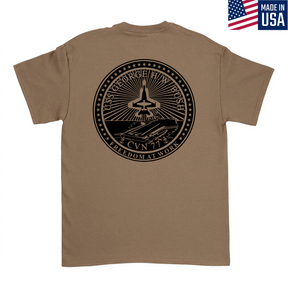 Mens Medium Brown Style_T-Shirt