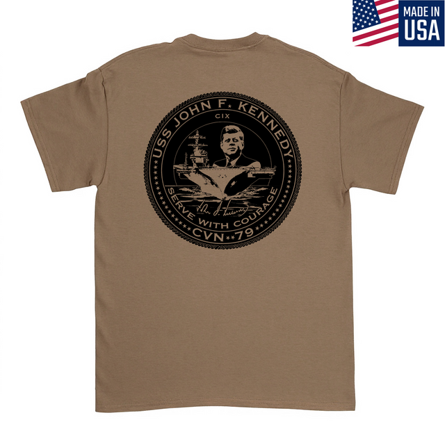 Mens Medium Brown Style_T-Shirt
