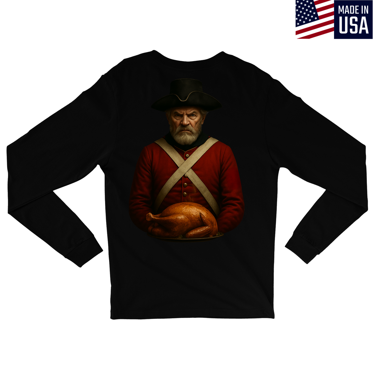 Army Red Coat Thanksgiving Long Sleeve