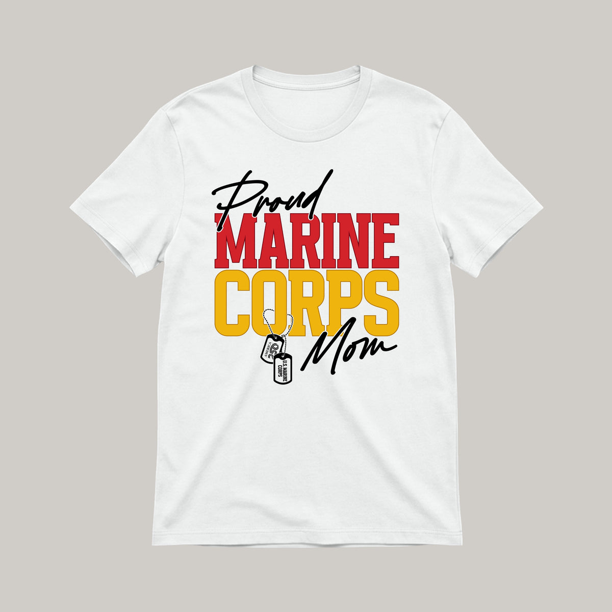 America250 Marine Mom - Men’s Made in America T-Shirt
